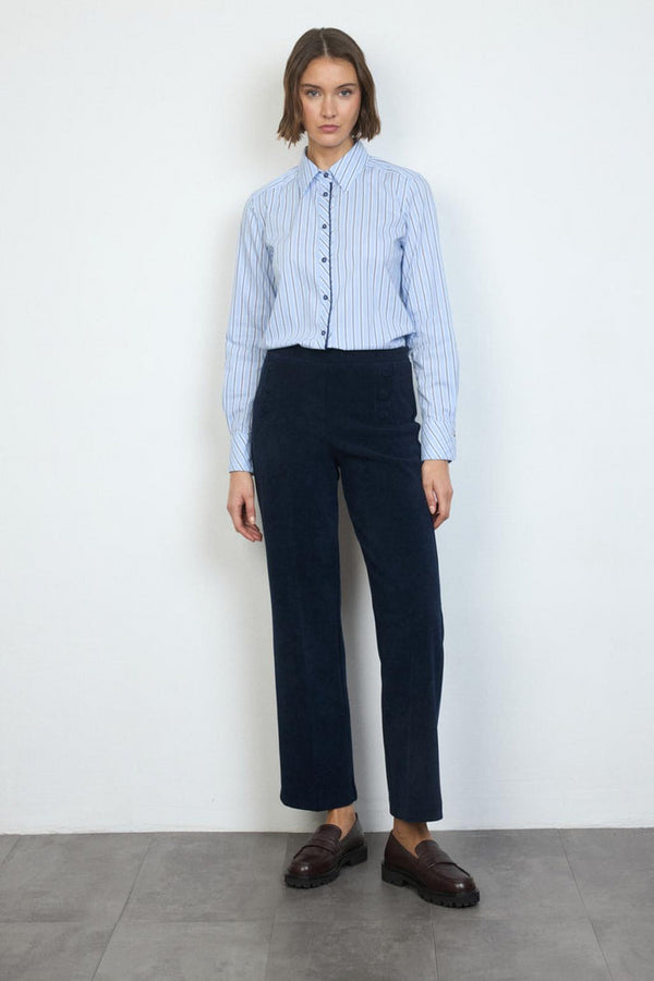 Tinta Wide Leg Cord Trousers - Soft Stretch Corduroy 3884915